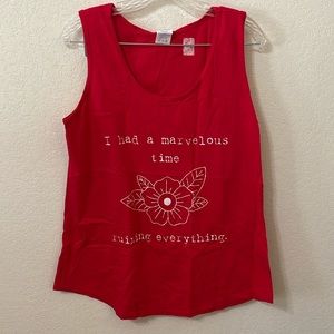 NWOT Taylor Swift Tank XL